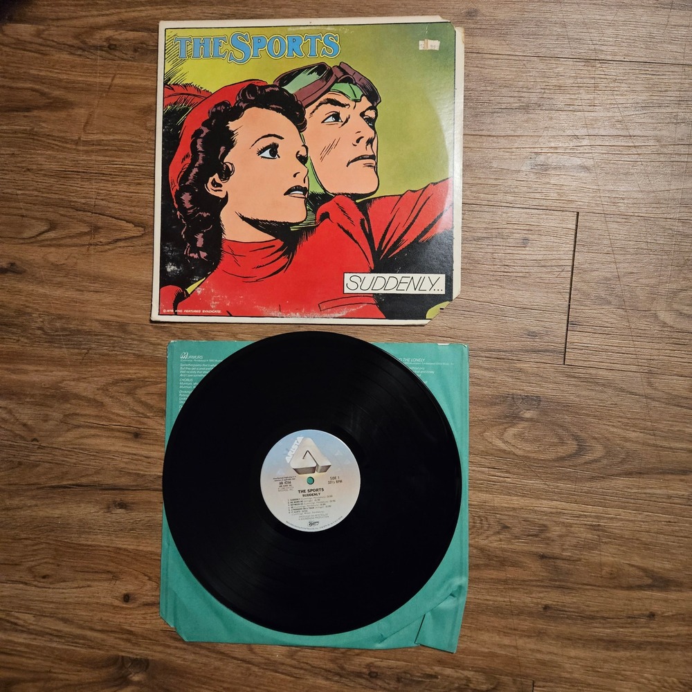 The Sports – Suddenly... Arista 1980 AB 4266 PROMO VG+ VG+/VG+‎